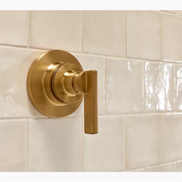 KOHLER Castia Studio McGee Rite-Temp Brass 1-Handle Bathtub and Shower Set without Showerhead
