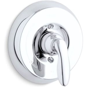 KHOLER Coralais Rite-Temp Shower Valve Trim w/ Lever Handle - Polished Chrome