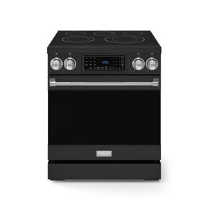 Gordon Ramsay by Thor Kitchen 30-in Professional Black/Stainless Steel Electric Range w/ Tilt Panel Touch Control