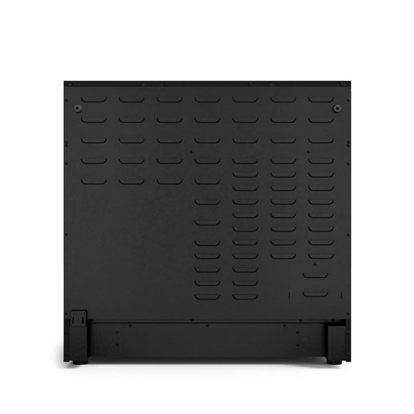 Gordon Ramsay by Thor Kitchen 36-in Professional Electric Range with Tilt Panel Touch Control in Black/Rose Gold