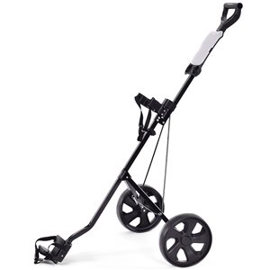 Costway Lightweight Folding 2-Wheel Push-Pull Golf Cart Trolley