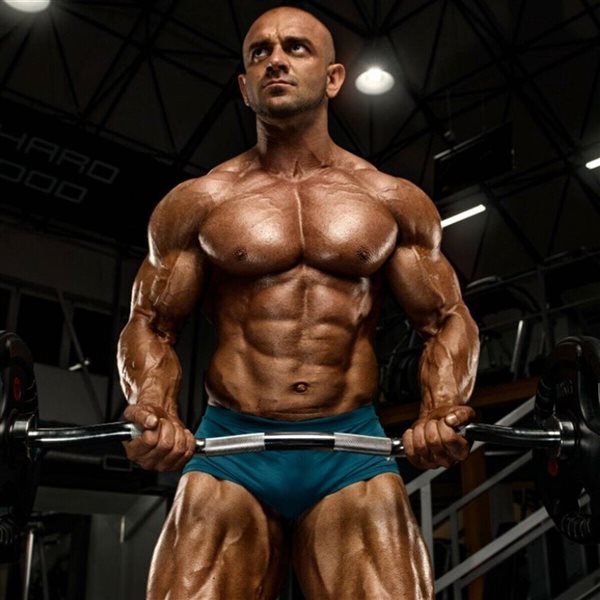 Costway 28 mm Chrome Steel Olympic EZ Curl Bar