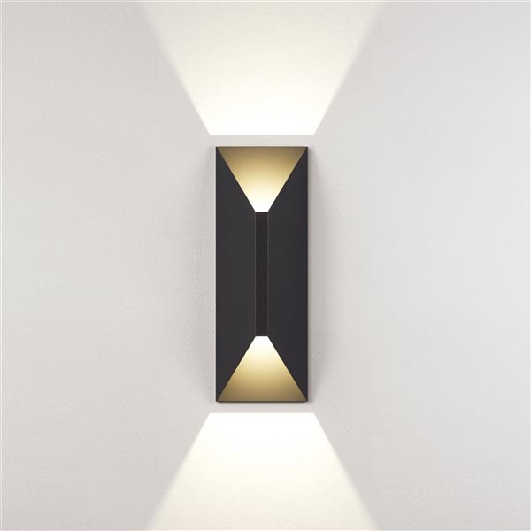 BAZZ LUVIA 24W Outdoor Integrated LED Wall Scone Light Fixture