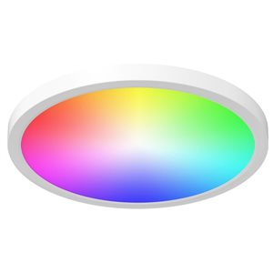 BAZZ Smart Home 14-in RGBW Tunable Ceiling Light Fixture