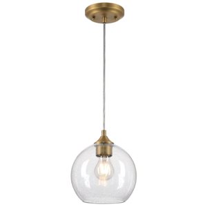 Pendentif Intérieur Tatze de Westinghouse laiton brossé