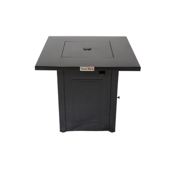Think Patio 28-in Square Fire Table