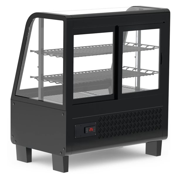 Koolmore 27-in 3.6 ft³ Countertop Display Refrigerator - Black