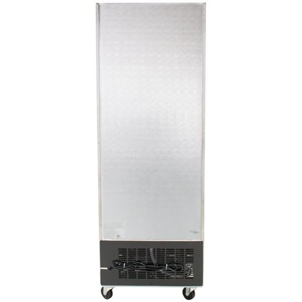 Koolmore 29-in 15.5 ft³ One-Door Reach-In Refrigerator - Stainless Steel