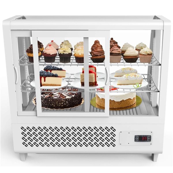 Koolmore 27-in 3.6 ft³ Countertop Display Refrigerator  - White