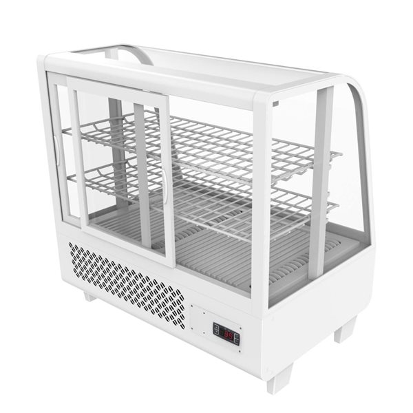 Koolmore 27-in 3.6 ft³ Countertop Display Refrigerator  - White