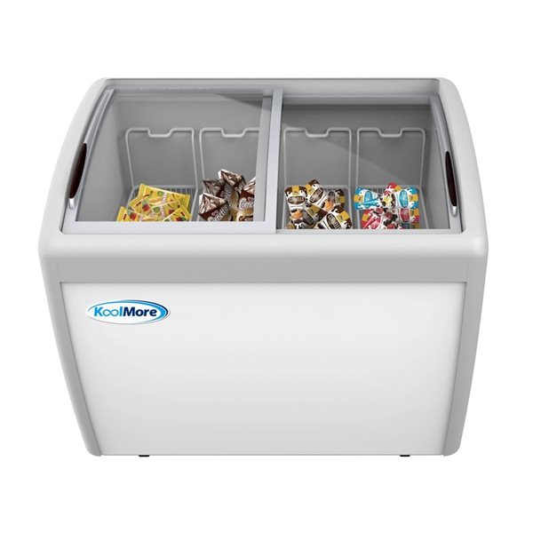 Koolmore 50-in 12-ft³ White Display Ice Cream Freezer (MCF-12C)