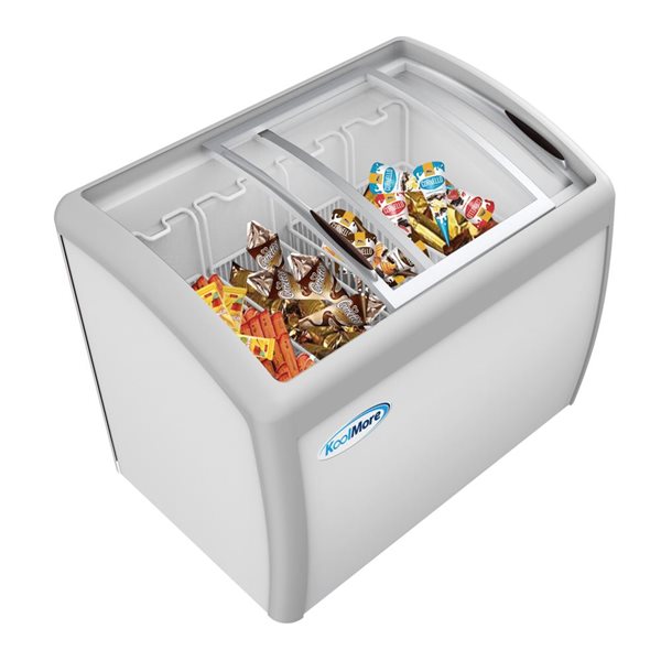 Koolmore 50-in 12-ft³ White Display Ice Cream Freezer (MCF-12C)
