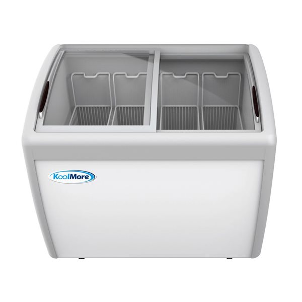 Koolmore 50-in 12-ft³ White Display Ice Cream Freezer (MCF-12C)