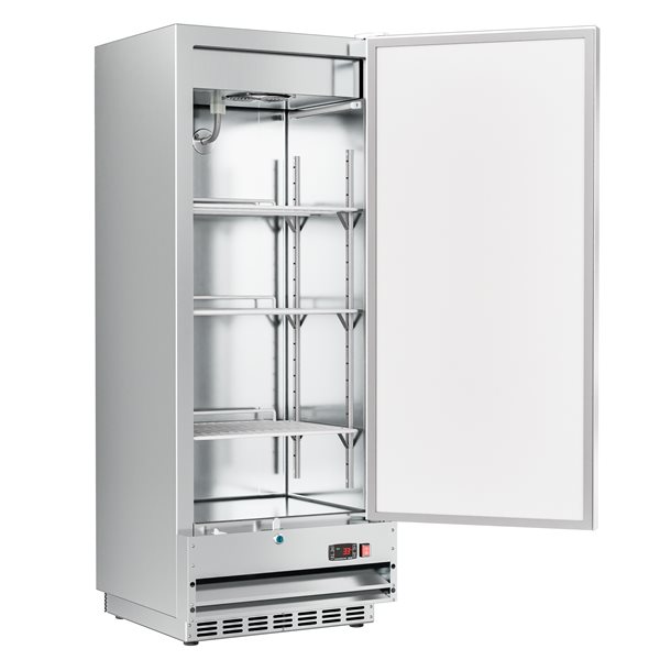 Koolmore 25-in 12 ft³ Commercial Stainless Steel 1-Door Reach-In Refrigerator