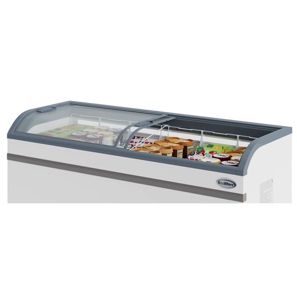 KoolMore 78-in 19-ft³ Manual Defrost Island Chest Freezer - White