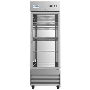 Koolmore 29-in 21 ft³ One-Door Reach-In Refrigerator - Stainless Steel