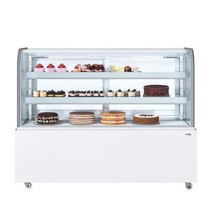Koolmore 60-in 17.6 ft³ Refrigerated Bakery Display Case - White
