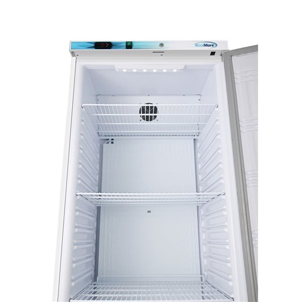Koolmore 20 ft³ White Commercial Reach-in Refrigerator - Manual Defrost