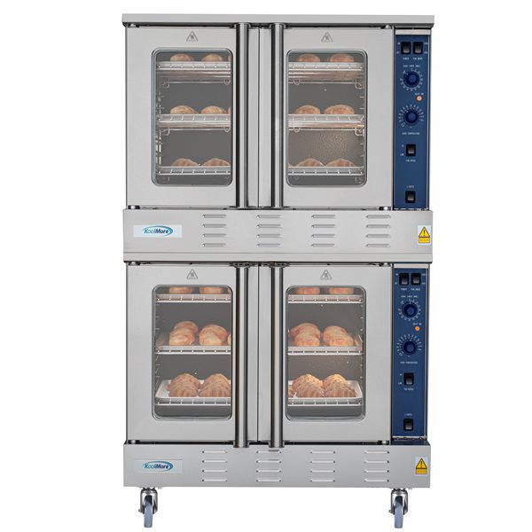 Koolmore 38-in 108,000 BTU SS Full Size Double Commercial Natural Gas ...