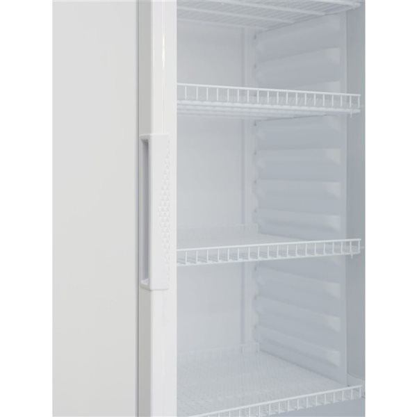 Koolmore 22-in 9 ft³ One-Door Commercial Merchandiser Refrigerator - White