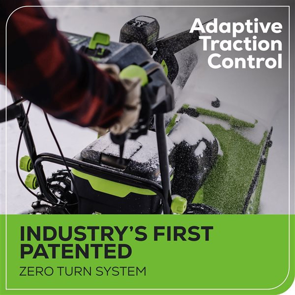 Greenworks Pro 80 V 24-in Dual-Stage Self-Propelled Snow Thrower