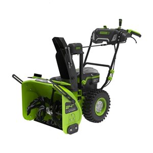 Greenworks Pro 80 V 24-in Dual-Stage Self-Propelled Snow Thrower - Tool Only
