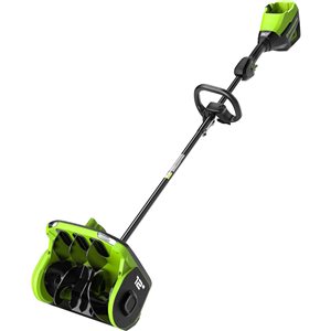 Pelle à neige sans balais 80 V de Greenworks 12 po avec volets directionnels, outil seulement