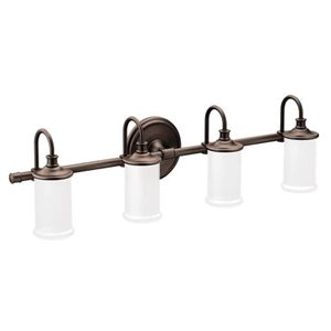 Applique murale à 4 lumières Belfield de MOEN 11 po l. style transitionnel en bronze