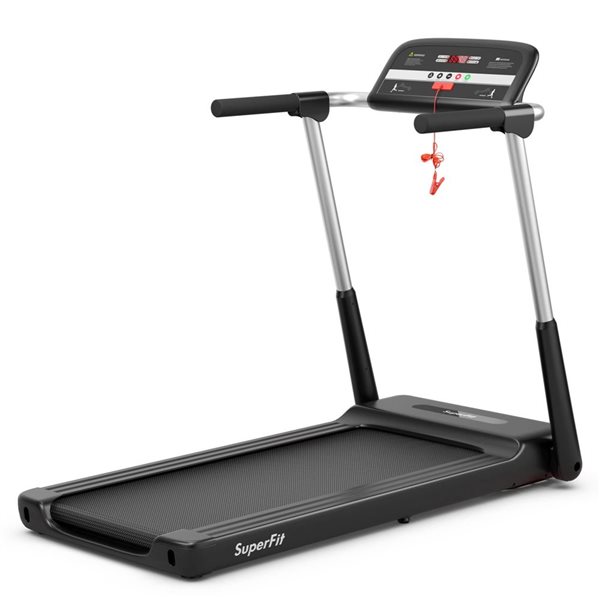 Costway SuperFit HP Folding LED Treadmill Electric Running