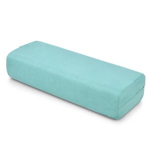 Costway Yoga Bolster Pillow w/ Washable Cover and Carry Handle - Light Green