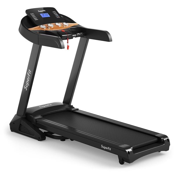 Costway SuperFit 3.75 HP Electric Folding Treadmill w/ Auto