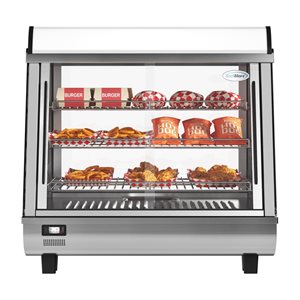 KoolMore 26-in Glass Countertop Stainless Steel Display Warmer 3.4-ft³