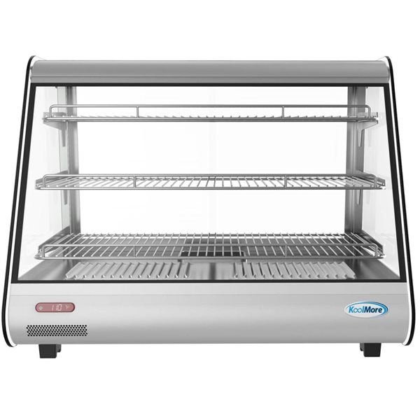 KoolMore 34-in Glass Countertop Display Warmer 5.6-ft³ HDC-5C