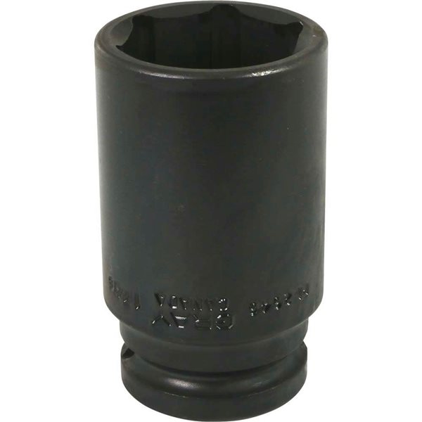 Gray Tools 1-7/16-in x 3/4-in Drive 6-Point Standard Deep Black Impact Socket