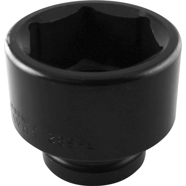 Gray Tools 2-9/16-in x 1-in Drive 6-Point SAE Shallow Impact Socket