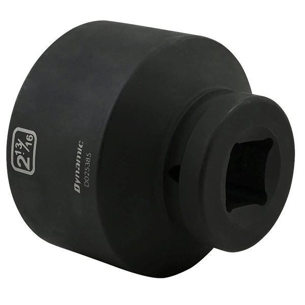 Dynamic Tools 2-13/16-in x 1-in Drive 6-Point SAE Shallow Impact Socket