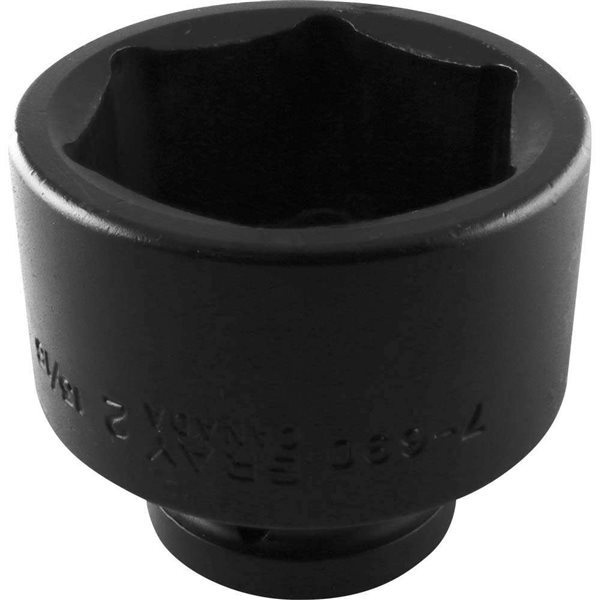 Gray Tools 2-13/16-in x 1-in Drive 6-Point SAE Shallow Impact Socket