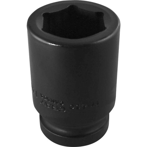 Gray Tools 1-9/16-in x 1-in Drive 6-Point Deep Length Impact Socket