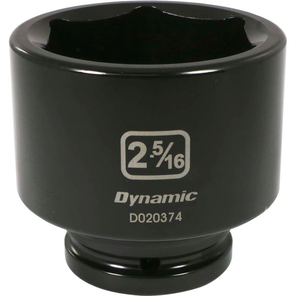Dynamic Tools 3/4-in Drive 6-Point SAE 2-5/16-in Shallow Impact Socket