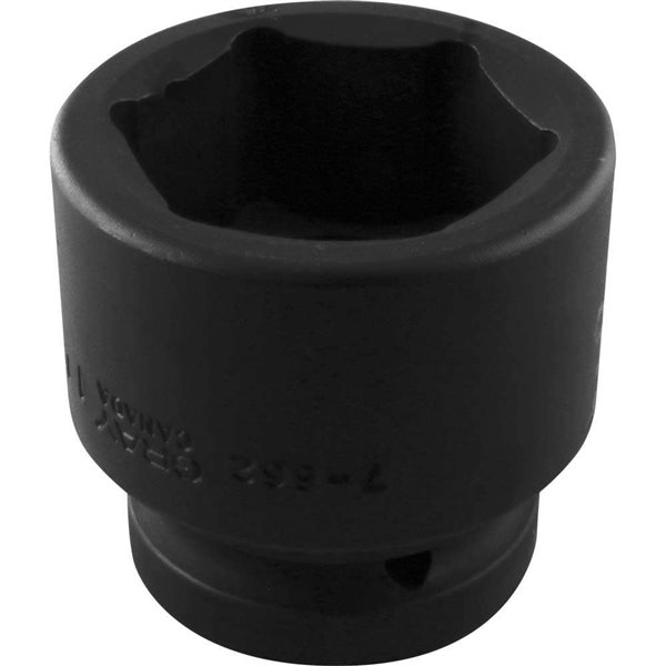 Gray Tools 1-15/16-in x 1-in Drive 6-Point SAE Shallow Impact Socket