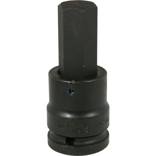 Gray Tools 7/8-in x 3/4-in Drive Standard Hex Head Black Impact Shallow Socket