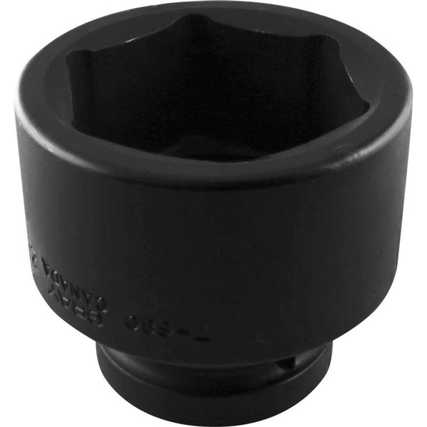 Gray Tools 2-1/2-in x 1-in Drive 6-Point SAE Shallow Impact Socket