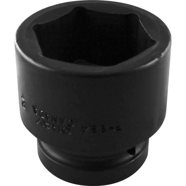 Gray Tools 2-in x 1-in Drive 6-Point SAE Shallow Impact Socket