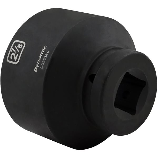 Dynamic Tools 2-7/8-in x 1-in Drive 6-Point SAE Shallow Impact Socket