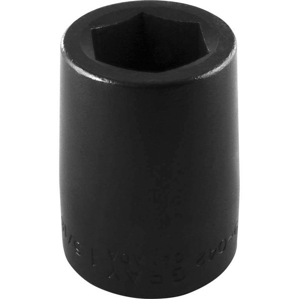 Gray Tools 1-5/16-in x #5 Spline Drive 6-Point SAE Shallow Impact Socket