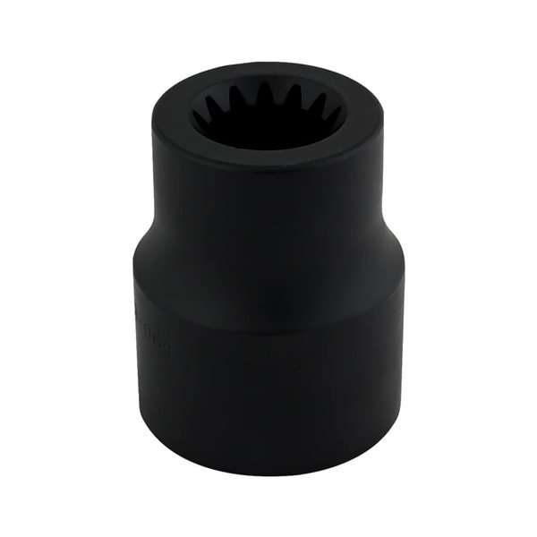 Gray Tools 2-in x #5 Spline Drive 6-Point SAE Shallow Impact Socket