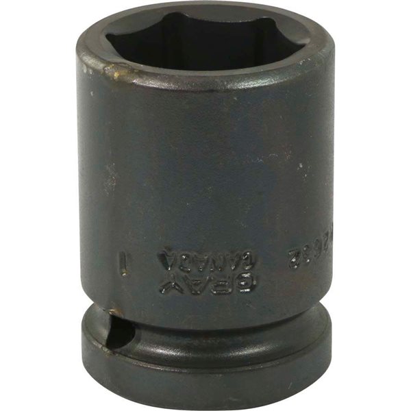 Gray Tools 1-in x 3/4-in Drive 6-Point Standard Shallow Impact Socket