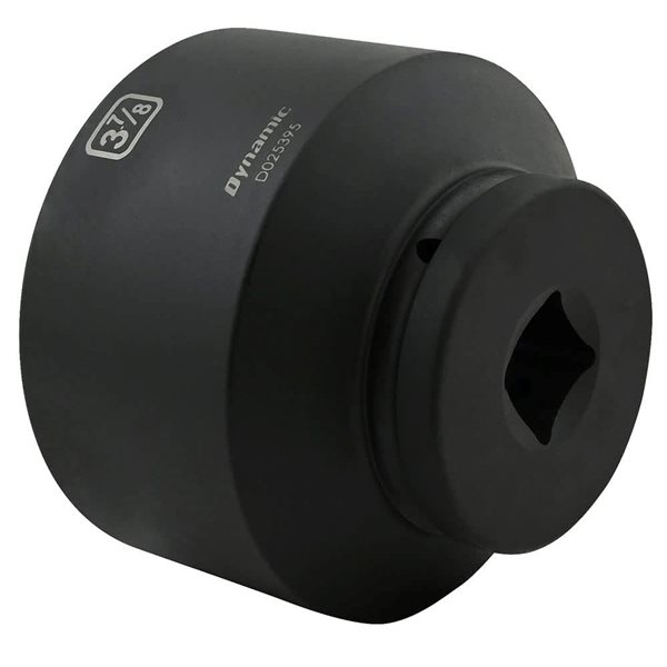 Dynamic Tools 3-7/8-in x 1-in Drive 6-Point SAE Shallow Impact Socket