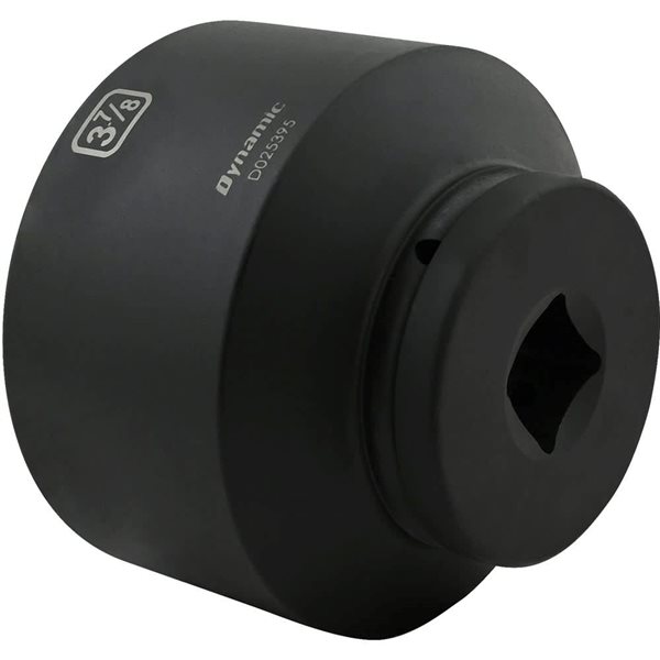 Dynamic Tools 3-7/8-in x 1-in Drive 6-Point SAE Shallow Impact Socket