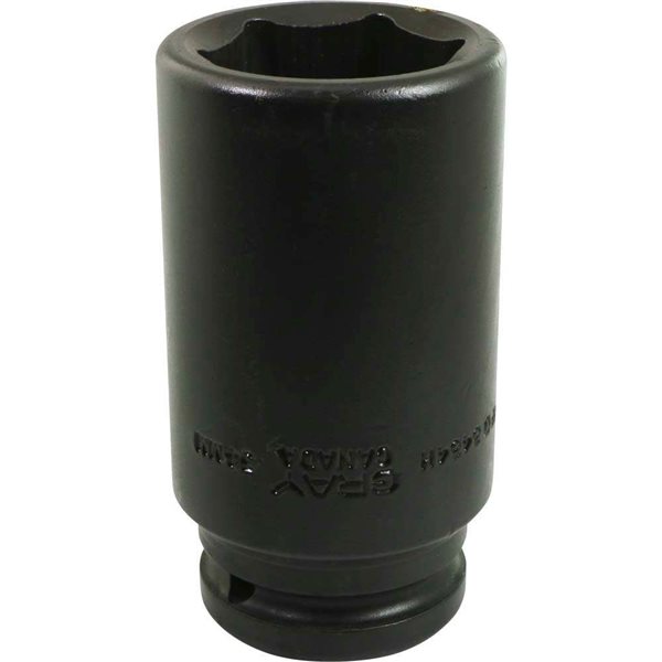 Gray Tools 34 mm x 3/4-in Drive 6-Point Metric Deep Impact Socket
